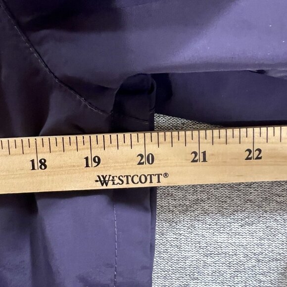 Eddie Bauer Weather Edge 365 Jacket Women M Purple Waterproof Hooded Adjustable - Picture 7 of 16
